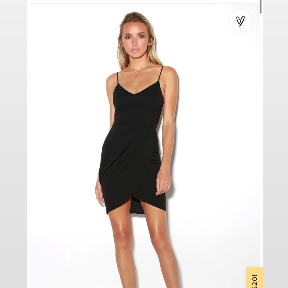 Lulus Forever Your Girl Wrap Dress